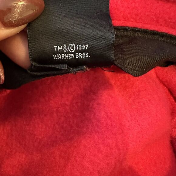 Vintage Tweety Bird Warner Brothers Pink Bucket Hat Fisherman Adult 1997 Fleece - Picture 10 of 10